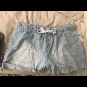 Anthropologie cloth and stone chambray shorts XS